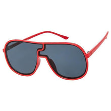 Load image into Gallery viewer, Red Frame Puzzle Piece Aviators
