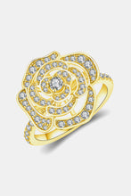 Cargar imagen en el visor de la galería, 3.4 Carat Moissanite Flower Shape Ring

