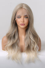 Load image into Gallery viewer, 13*2&quot; Lace Front Wigs Synthetic Long Wave 24&quot; 150% Density in Medium Blonde Highlights
