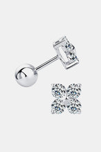 Cargar imagen en el visor de la galería, Moissanite 925 Sterling Silver Four-Leaf Clover Shape Earrings

