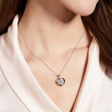 Cargar imagen en el visor de la galería, Moissanite 925 Sterling Silver Heart Necklace
