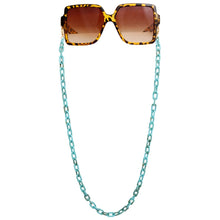 Load image into Gallery viewer, Turquoise Link Sunglasses Chain
