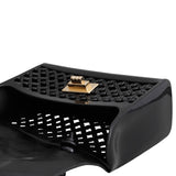 Black Jelly Top Handle Mini Crossbody