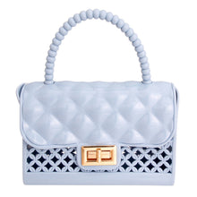 Load image into Gallery viewer, Light Blue Jelly Top Handle Mini Crossbody
