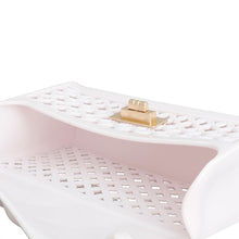 Load image into Gallery viewer, White Jelly Top Handle Mini Crossbody
