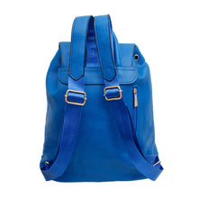 Load image into Gallery viewer, Blue Zipper Pocket Backpack
