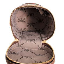 Cargar imagen en el visor de la galería, Dark Brown Top Handle Barrel Clutch
