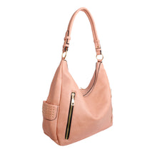 Cargar imagen en el visor de la galería, Purse Pink and Gold Stud Hobo Bag for Women
