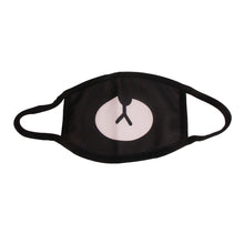 Load image into Gallery viewer, Black Teddy Bear Mouth Mask
