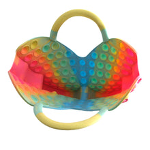 Load image into Gallery viewer, Rainbow Butterfly Bubble Pop Bag
