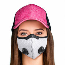 Load image into Gallery viewer, White Mesh Sports Mask
