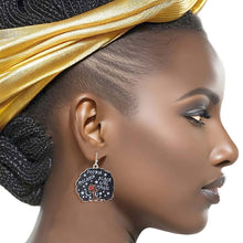 Load image into Gallery viewer, Silver Melanin Poppin Fishhooks
