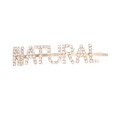 Gold NATURAL Sparkle Hair Pin