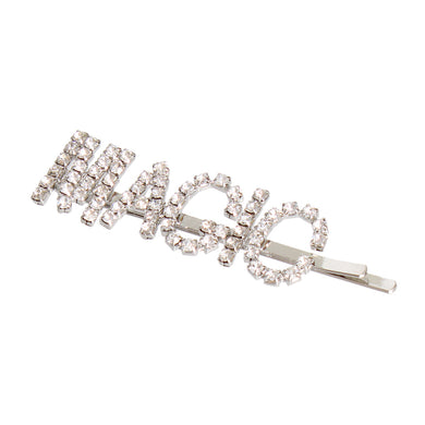Silver MAGIC Sparkle Hair Pin
