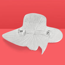 Load image into Gallery viewer, Red White Greek Letter Hat Pin
