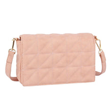Load image into Gallery viewer, Blush Quilted Boxy Crossbody
