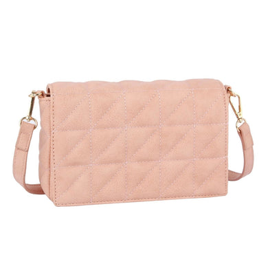 Blush Quilted Boxy Crossbody