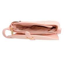 Load image into Gallery viewer, Blush Pleated Semicircle Crossbody
