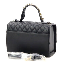 Load image into Gallery viewer, Black HOT SEXY Quilted Satchel Set
