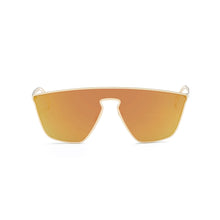 Load image into Gallery viewer, Orange Futuristic Flat Lens Sunglasses
