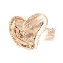 Load image into Gallery viewer, Hammered Gold Chunky Cuff
