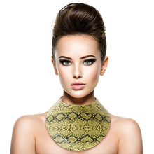 Load image into Gallery viewer, Snake Print Collar Choker Set
