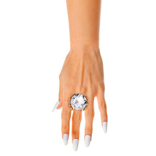 Load image into Gallery viewer, Gold Crystal Branch Ring
