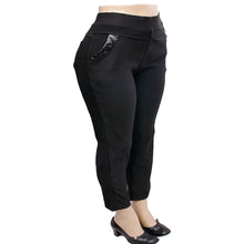Load image into Gallery viewer, Plus Size 5XL Button Pocket Leggings
