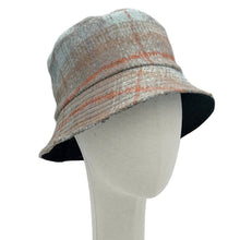 Load image into Gallery viewer, Blue Signature Plaid Bucket Hat
