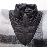 Fringe Poncho Poly Black Plaid Long Zip for Women