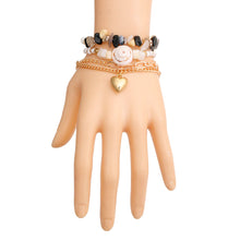 Load image into Gallery viewer, Gold Shell 4 Pcs Bracelet Set
