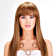 Load image into Gallery viewer, Gold Round Link Tortoiseshell Necklace Set
