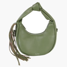Cargar imagen en el visor de la galería, Purse Green Round Fringe Shoulder Bag for Women
