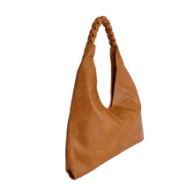 Cargar imagen en el visor de la galería, Brown Braided Hobo Bag
