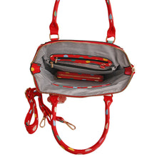 Load image into Gallery viewer, Red Polka Dot Handbag Set
