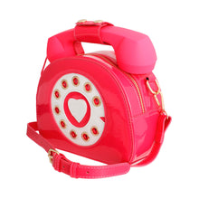Cargar imagen en el visor de la galería, Fuchsia Rotary Phone AUX Bag
