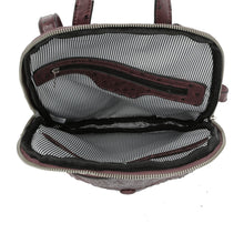 Load image into Gallery viewer, Brown Baseball Hat Shaped Backpack
