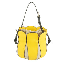 Cargar imagen en el visor de la galería, Yellow Tulip Bucket Bag
