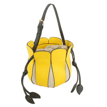 Cargar imagen en el visor de la galería, Yellow Tulip Bucket Bag
