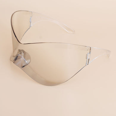 Sunglasses Mask Wrap Clear Eyewear for Women