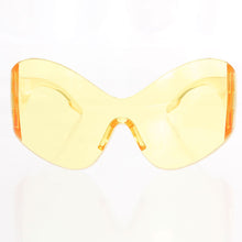 Load image into Gallery viewer, Sunglasses Butterfly Mask Yellow Eyewear for Women
