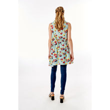 Load image into Gallery viewer, Mint Floral Vest Cover Up
