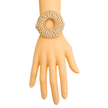 Load image into Gallery viewer, Natural Woven Ring Shell Bracelet
