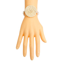 Load image into Gallery viewer, Natural Woven Shell Bracelet
