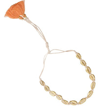 Load image into Gallery viewer, Gold Cowrie Shell Versatile Necklace
