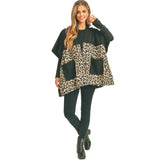 Taupe Leopard Pocket Kimono