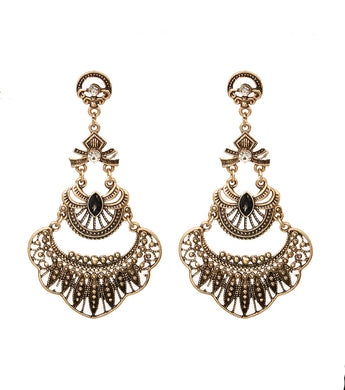 Metal Drop Earrings