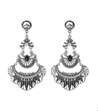 Load image into Gallery viewer, Metal Drop Earrings

