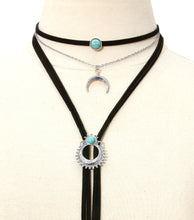 Load image into Gallery viewer, Suede Long Choker
