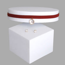 Load image into Gallery viewer, Dangle Stone Choker

